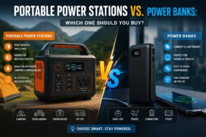 Portable Power Stations vs. Power Banks: Which One Should You Buy?