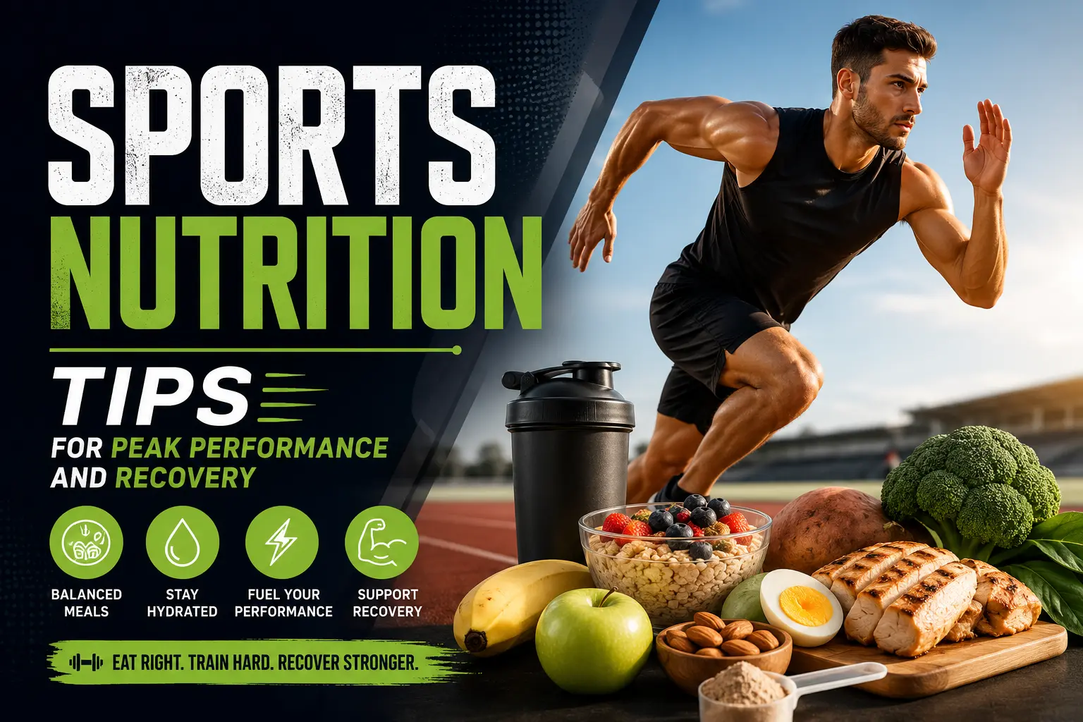 Sports Nutrition Tips for Peak Performance and Recovery