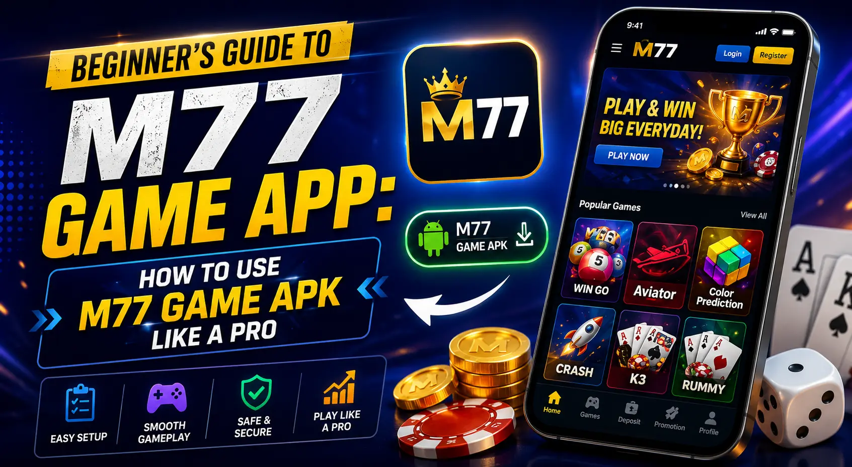 Use M77 Game APK Like a Pro