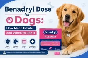 Benadryl Dose for Dogs: How Much Is Safe and When to Use It